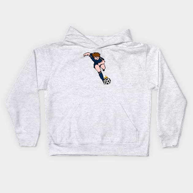 8-Bit Soccer Captain - Philadelphia Kids Hoodie by The Pixel League